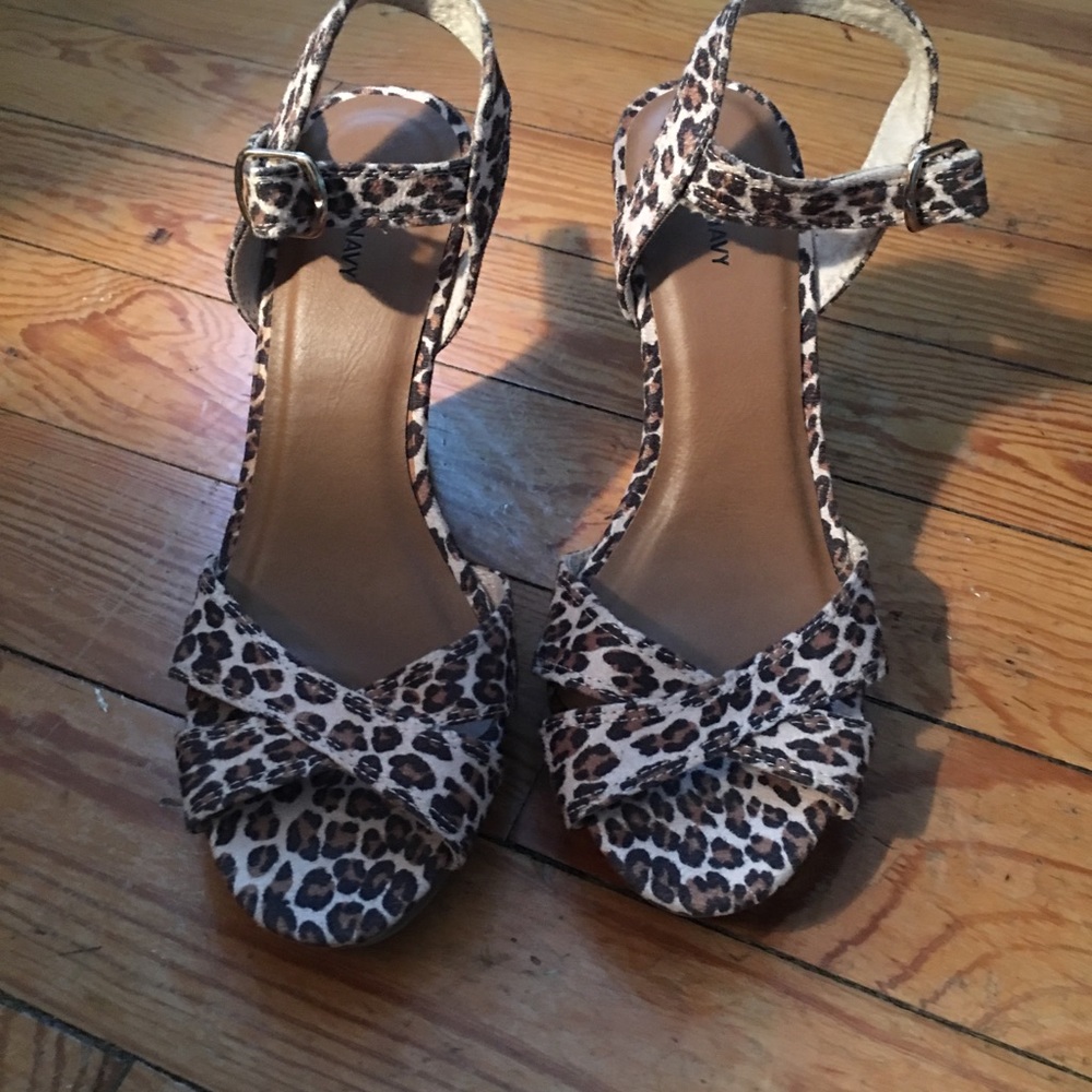 Leopard print shoes
